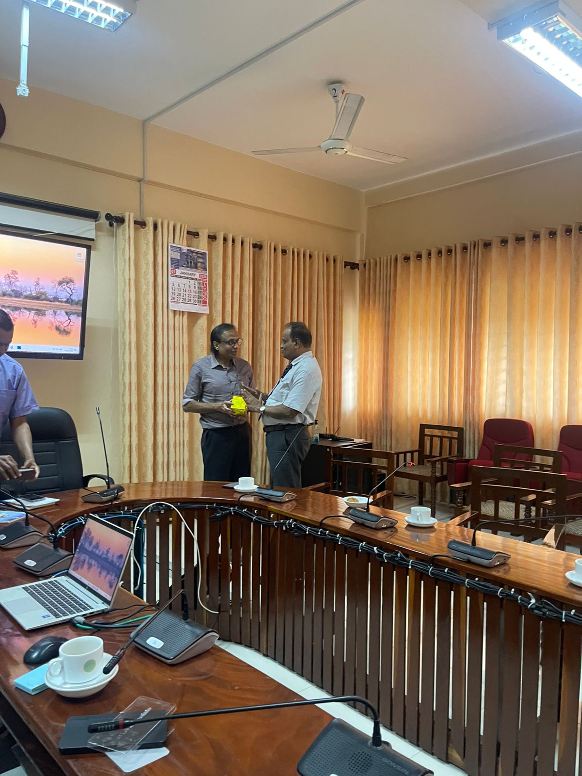 Meeting with Clin. Prof. Umapathi N. Thirugnanam on International ...